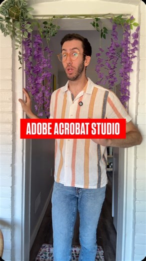 212K views · 138 reactions | Not all heroes wear capes. But if @adobeacrobat Studio ever got a cape, I’m sure it would look SO GOOD  Check out all these documents in my PDF Space at the link in my bio! #AdobeAcrobatPartner #work #presentation #funny #relatable | Farbsy | Facebook