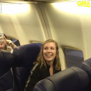 Emily Weindorf officially had the best layover of all time. https://gma.abc/2TfbXn | Good Morning America