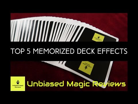 Magic Review: Top 5 Memorized Deck Effects