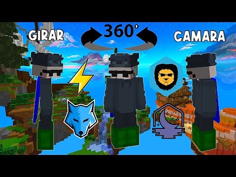 COMO GIRAR 360° con CUAQLUIER CLIENTE en MINECRAFT 🎥 | Facil