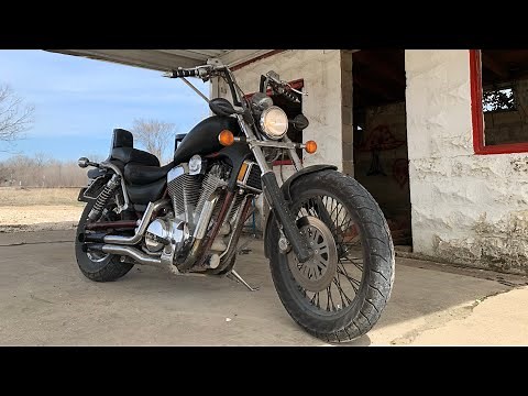 Suzuki intruder bobber build (part 1)