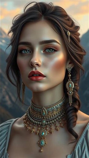 AI Art Showcase: #Stunning Images Generated by AI #aiart #mixed #mountainpass