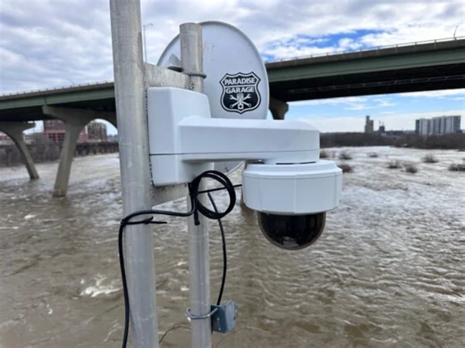 Richmond’s Osprey Cam on the James River returns
