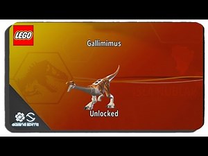 Lego Jurassic World How to Unlock Gallimimus Dinosaur Character Location
