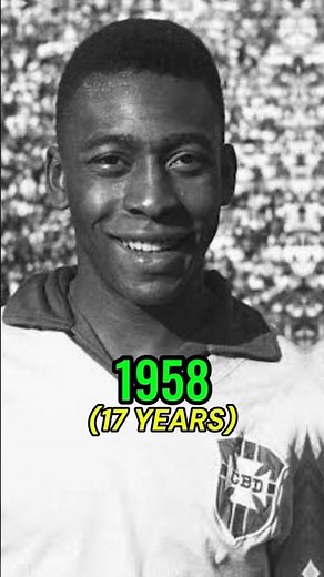 The Evolution of Pelé (1940–2022) 👑⚽ #pele #football #evolution