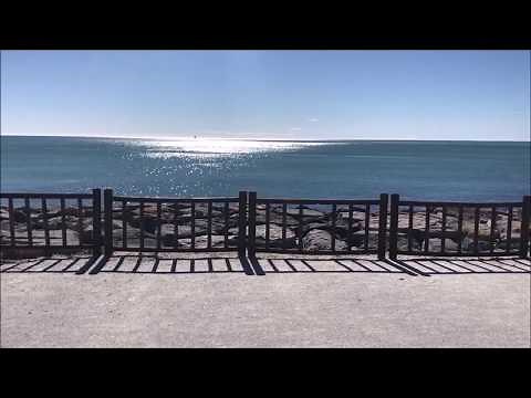 Free green screen background sunny beach sea video