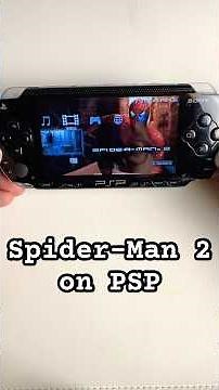 In honor of Spider-Man: Brand New Day here is Spider-Man 2 UMD on PSP #psp #spiderman #sonypsp