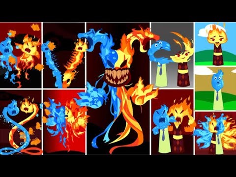 My Sprunki OC: Ember & Wade (Phase 1 to Phase 10 from Elemental)