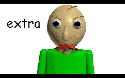 I animated Baldi with extra keyframes.