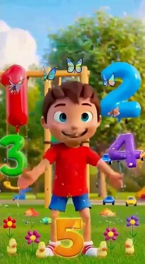 Count 1 to 10 Song for Kids! 🔢 Fun Numbers with Finn the Fox 🦊