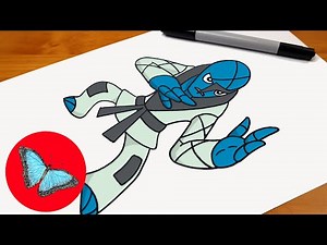 How To Draw Pokemon - Sawk Easy Step by Step