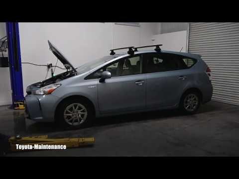 Toyota Prius V maintenance remainder reset
