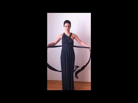 How to wrap the convertible infinity dress tutorial etsy