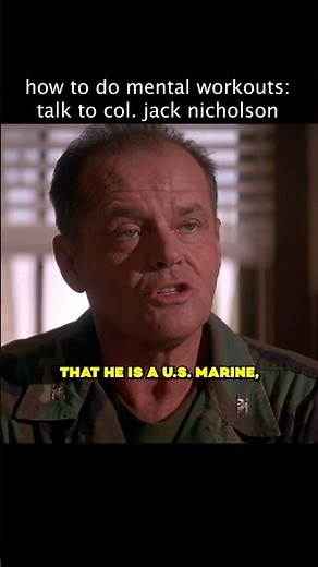 Every Moment With Jack Nicholson Is So TENSE #sony #moviecentral #afewgoodmen