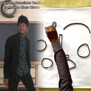 When the Substitute Teacher meets Class Clown 🤡