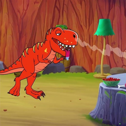 T Rex for kids | FunForKidsTV Nursery Rhymes & Baby Songs