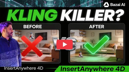 Seamless AI Object Insertion: Bridging 4D Geometry and Diffusion Models | Bazeed Shaik
