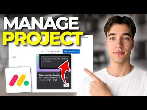 How To Manage Projects With Monday.com (Tutorial 2026)