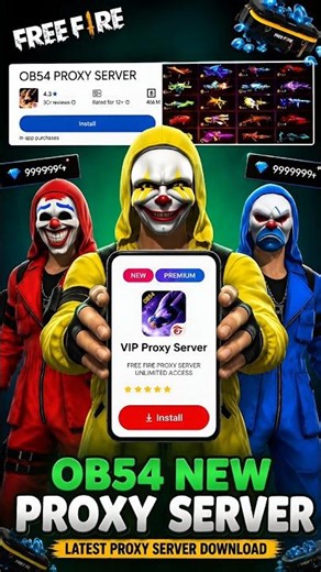 HOW TO DOWNLOAD PROXY SERVER New Free Fire Proxy Server APK Download | Fast & Safe 😱 #downloadproxy