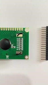 ✅ 2x16 LCD display