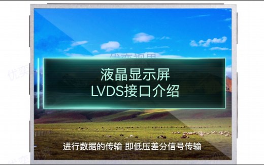 液晶显示屏LVDS接口介绍
