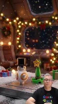 Día 24 Calendario LEGO Star Wars: BB-8 elegante 🎩🎄 | Feliz Navidad