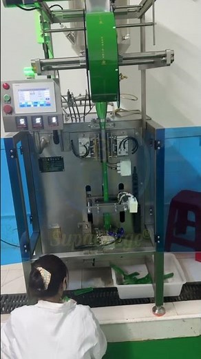 Paste Stick Pack Packaging Machine Automatic Sachet Packaging Process =#sachetpackagingmachine#vffs