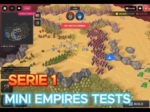 Mini Empires Tests - Serie 1 #MiniEmpires #LetsPlay