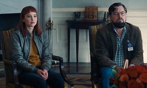 Jennifer Lawrence and Leonardo DiCaprio lead a star-studded cast in Netflix's 'Don't Look Up'