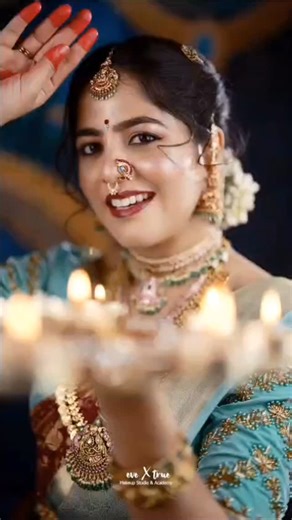 Eve X True Makeup Studio on Instagram: "Model-@bhavanjali_gowda Makeover by-@jaasrita_makeup_artistry Captured by@creative_eye_photography Jewellery by @ siri_fashion_jewellery_mysore Outfit by @swethus_rental_outfits #EvextureMakeAcademy #MysoreModels #MysorePhotoshoot #MysoreMakeupArtist #MysoreMakeupAcademy Limited Bridal Slots & Limited Class Seats 📩 DM us “BRIDE” for bridal booking 📩 DM us “CLASS” for course details 🎓 Makeup Course: • Professional Makeup Training • Bridal Makeup Techniqu