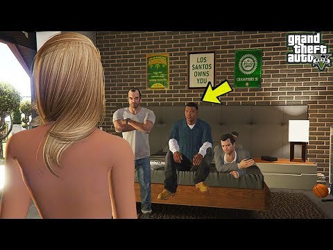 What Happens if Franklin, Trevor & Michael Meet The Loading Screen Girl in GTA 5? (Secret Dates)