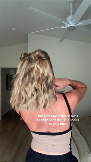 Easy and Cute Space Buns Hairstyle Tutorial for Short Hair