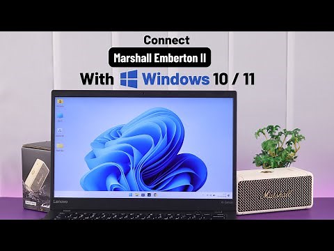 How To Pair Marshall Emberton II with Windows 11! [Connect & Setup]