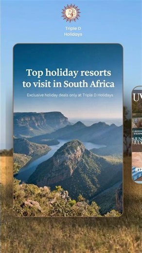Contact Triple D holidays to book your next vacation 🏠🌅#travelsouthafrica