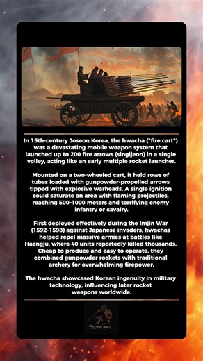 Hwacha: Korea's Medieval Rocket Launcher That Fired 200 Arrows at Once