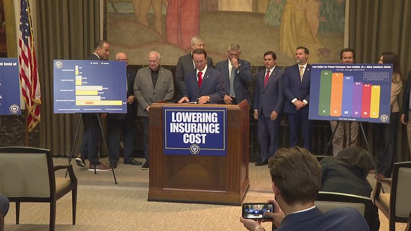 Gov. Landry unveils plan to lower insurance premiums