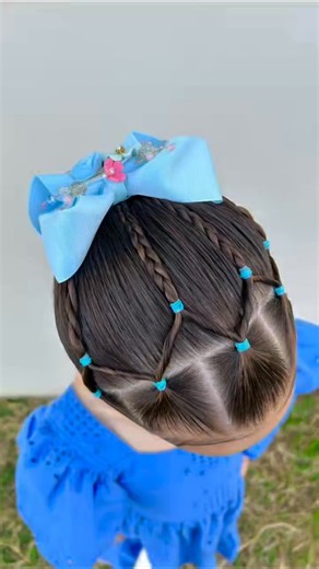 Beautiful Girls Hairstyle Tutorial. #hairsyle #stylish #hairstyleideas #hairsyleforgirl #girlhairstyles #easyhairstyletutorial #satisfying #hairtutorialvideo | Baby Hairstyle