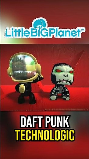 LittleBigPlanet Music Video | Daft Punk - Technologic #shorts #gaming #playstation