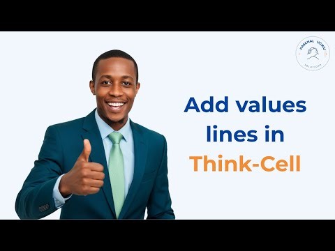 Add Value Lines in Think-Cell (Step-by-Step Tutorial)