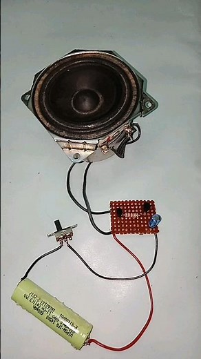 DIY Simple musical circuit with UM66 ic #shorts
