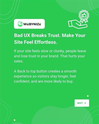 8 Reasons Why You Need a Back-to-Top Button Widget on Your Website