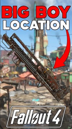 LEGENDARY BIG BOY FATMAN LOCATION IN FALLOUT 4
