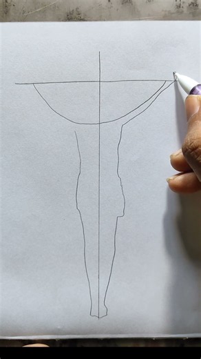 Easy to draw Jesus Christ