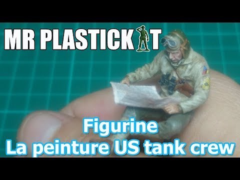 FIGURINE: How to paint the U.S. tank crew uniform in 1/35 scale.