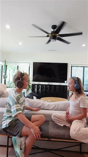 Trying to talk to my brother wearing headphones! 😂