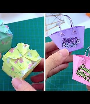 Easy Origami Paper Crafts for Kids | Simple DIY Paper Craft Ideas