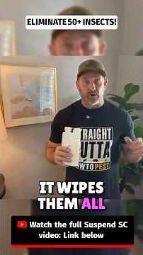 🐜 ONE Pest Spray to Kill Them All 🤯Suspend SC #SuspendSC #PestControl