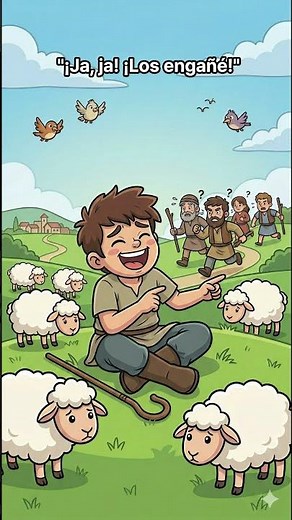 [Fábulas de Esopo] El pastorcito mentiroso