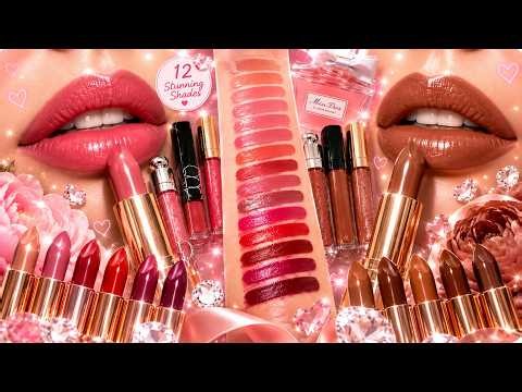 Lipstick Collection Haul & Swatches (No Talking) 💄