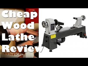 Cheap Chinese Mini Wood Lathe Unboxing, Setup, and Testing